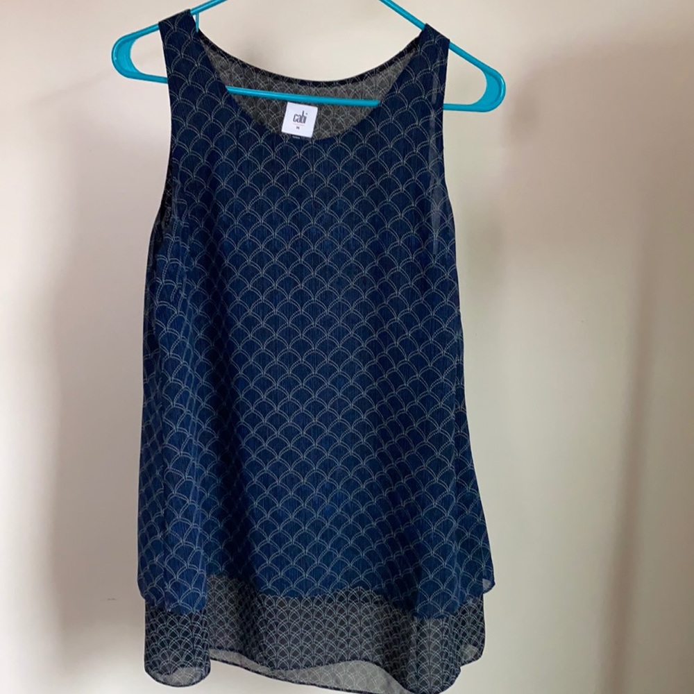 CAbi Scallop Top